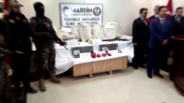 Mardin’de 3 Terörist, 250 Kilo Patlayıcıyla Yakalandı