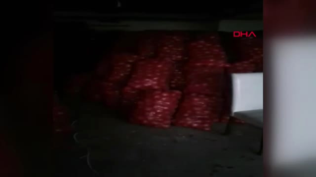 Mardin’de Bir Depoda 30 Ton Soğan Ele Geçirildi
