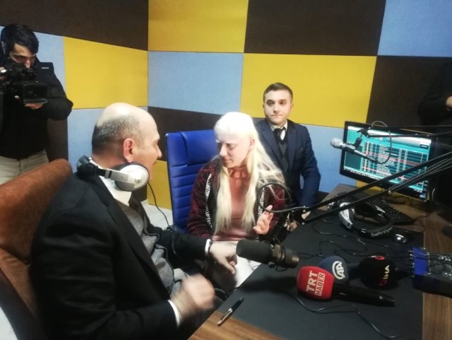Bakan Soylu, Kızıltepe’de Radyo Programına Katıldı