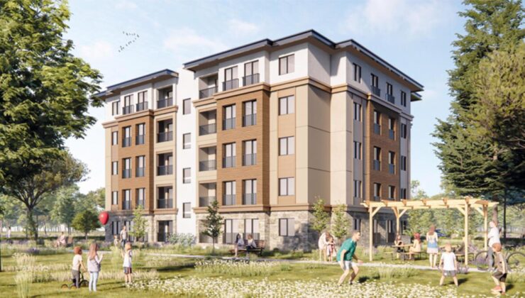 Afet bölgesinde konut seferberliğine destek