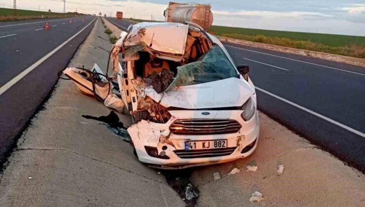 Nusaybin’de trafik kazası: 1 meyyit, 3 yaralı