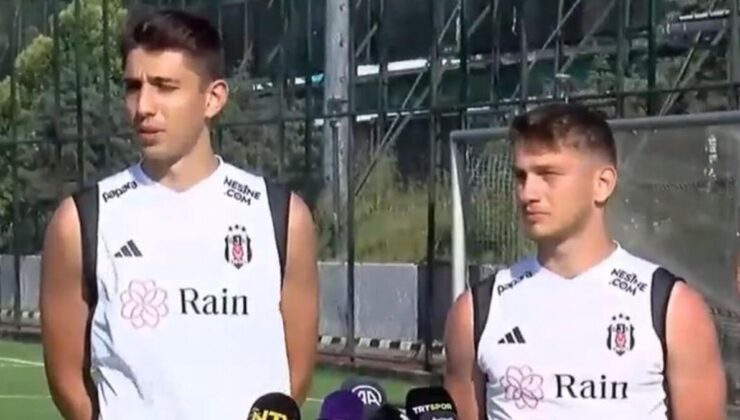 Beşiktaş’ın genç futbolcuları Demir Ege Tıknaz ve Semih Kılıçsoy idollerini açıkladı