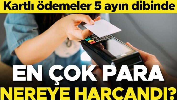 Banka ve kredi kartıyla harcamalar 5 ayın dibinde! İşte en çok harcama yapılan alanlar