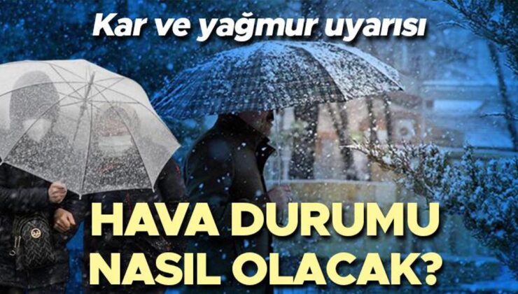 Hava durumu iddiaları vilayet il aşikâr oldu | Bugün (15 Aralık) hava nasıl olacak? Yağmur ve kar yağacak mı? Meteoroloji’den İstanbul ve birçok ile son dakika sağanak uyarısı!