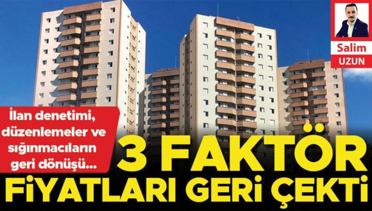 İşte bu 3’lü faktör fiyatları geri çekti