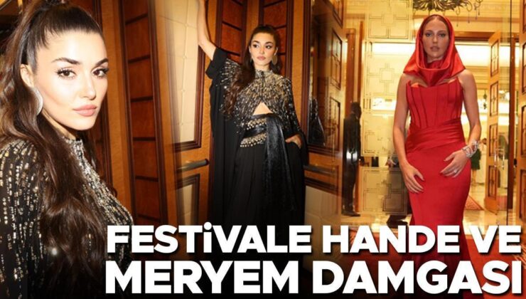 Kızıldeniz Milletlerarası Sinema Şenliği’ne Hande Erçel ve Meryem Uzerli damgası