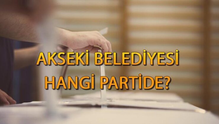 Akseki Belediyesi hangi partide? Antalya Akseki Belediye Lideri kimdir? 2019 Akseki lokal seçim sonuçları…