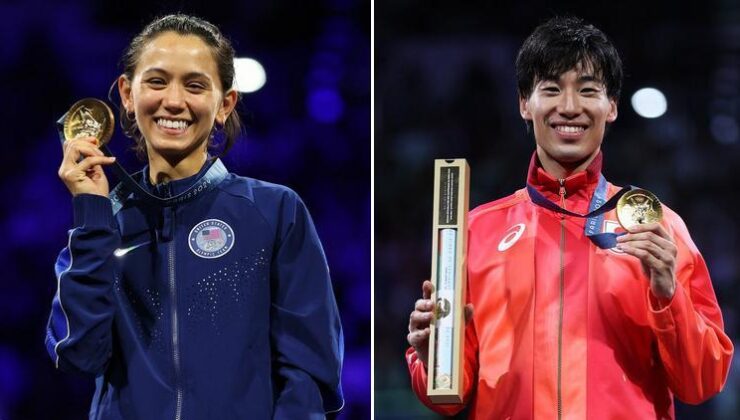 Eskrimde Lee Kiefer ve Koki Kano altın altın madalya kazandı