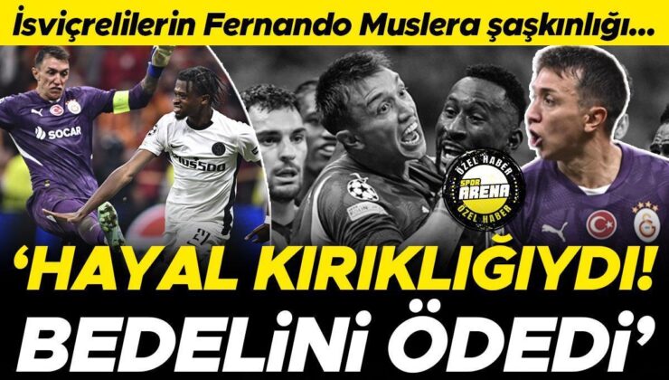İsviçrelilerin, Galatasaray-Young Boys maçı sonrası Fernando Muslera şaşkınlığı: Hayal kırıklığıydı, bedelini ödedi