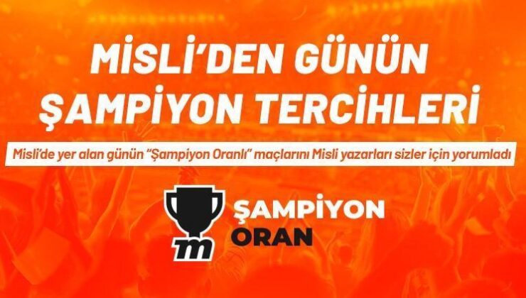 Misli’den Günün Şampiyon İddaa Tercihleri (27 Ağustos 2024)