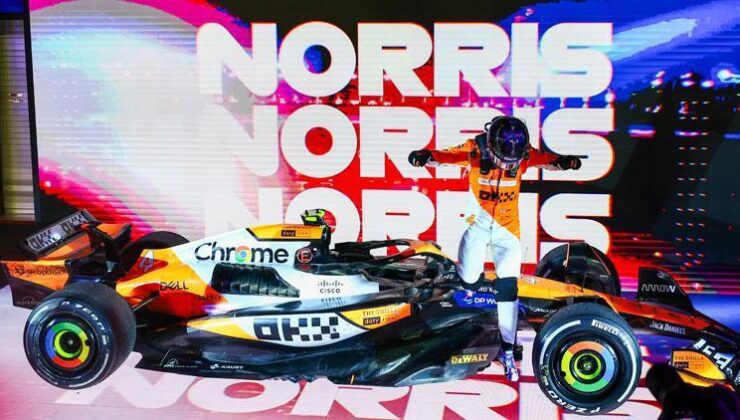 Formula 1 Singapur GP’sinde zafer Norris’in!