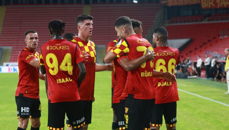 Göztepe birinci galibiyetini aldı
