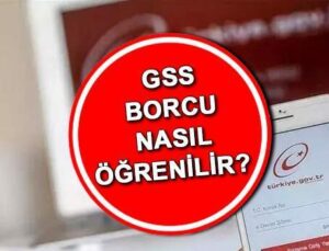 GSS borcu sorgulama 2024 e-Devlet | Genel Sıhhat Sigortası (GSS) prim borcu nasıl sorgulanır? İşte T.C no ile e-Devlet GSS borcu öğrenme ekranı!