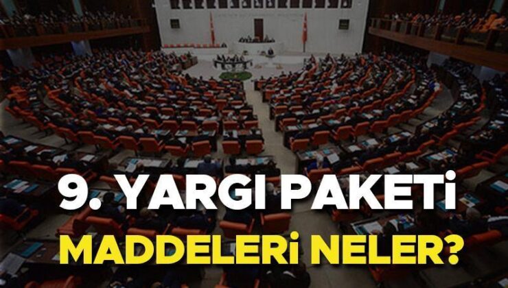 9. YARGI PAKETİ HUSUSLARI MECLİS’TEN GEÇTİ Mİ? (19 Ekim 2024) | 9. Yargı Paketi’nde neler var, içeriği nedir, ne vakit çıkacak? Yeni Yargı Paketi’nde kontrollü özgürlük, ceza indirimi var mı? İşte son durum!