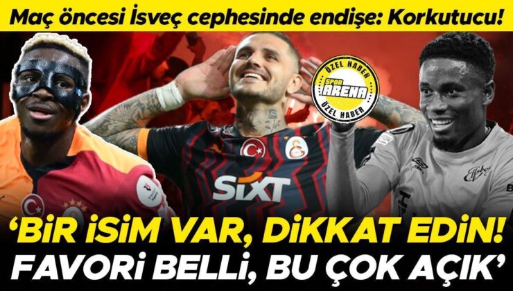 İsveç’ten Elfsborg maçı öncesi Galatasaray’a ihtar: 10 numaraya dikkat edin | Favori muhakkak, bu çok açık | Korkutucu bir atmosfer