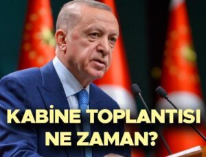 Kabine Toplantısı mevzuları 30 Eylül 2024 | Kabine Toplantısı ne vakit, saat kaçta başlayacak? Bugün Kabine Toplantısı var mı? Gözler Cumhurbaşkanı Erdoğan’da!