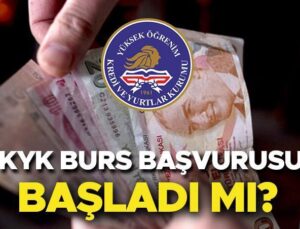KYK kredi ve burs başvurusu 2024: KYK burs başvurusu ne vakit, bugün (6 Ekim) başlayacak mı? GSB KYK burs/ tahsil kredisi müracaat ekranı e-Devlet!