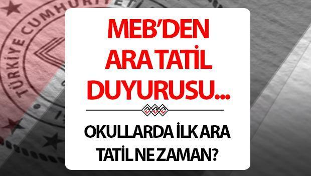 ORTA TATİL TAKVİMİ 2024-2025 || Kasım orta tatili ne vakit, birinci orta tatil kaç gün? Okullar ne vakit kapanacak? MEB tatil tarihleri açıklandı! 2024 yılı 1. periyot orta tatil tarihleri!