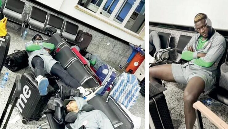 Osayili Nijerya mahsur kaldı, Osimhen isyan etti! Dünyayı şoke eden imajlar