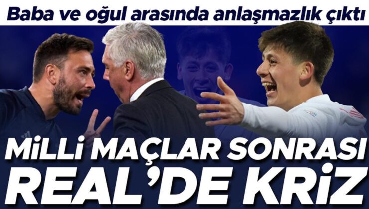 Real’de Arda Güler krizi! Baba ve oğul Ancelotti ortasında uyuşmazlık çıktı