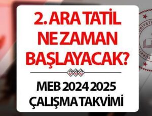 2. ORTA TATİL TARİHLERİ 2024 2025 || MEB okullarda orta tatil ne vakit, 2. devir nisan orta tatili hangi tarihte? MEB 2. orta tatil takvimini duyurdu!