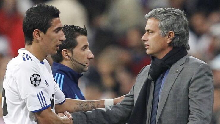 Angel Di Maria’dan büyük övgü: Sen ona yüzde 100’ünü verirsin, Mourinho sana hayatını verir