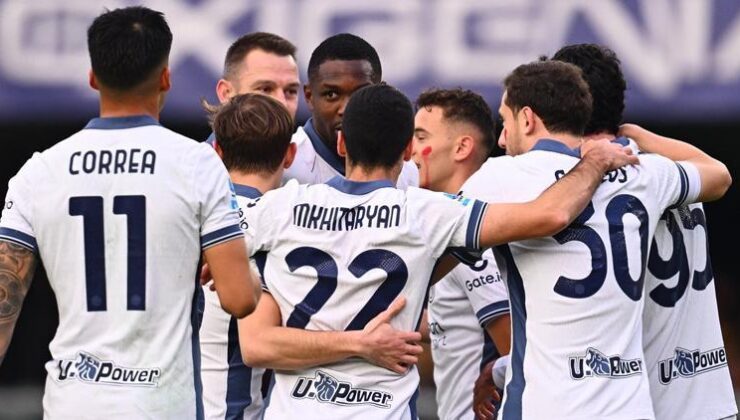 Inter 5 attı, doruğa ortak oldu! Hakan Çalhanoğlu…