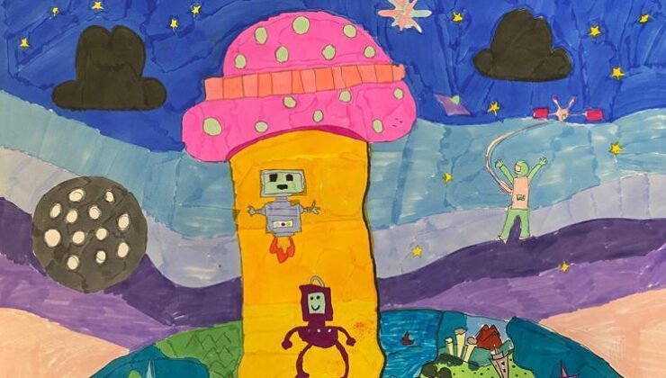 Minik Ressamların Yapıtları Türkiye Turunda!