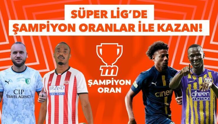 Süper Lig’de 16. hafta 2 maçla açılıyor, Türkiye Şampiyon Oran farkıyla kazanıyor!