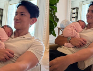 Kız çocuk babasının gururu: Doğum için Londra’ya gitmişler