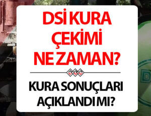 DSİ KURA ÇEKİMİ – SON İSİM LİSTESİ 2026 EKRANI | DSİ personel alımı kura çekimi ne vakit açıklanacak 2026? Devlet Su İşleri Genel Müdürlüğü (DSİ) 1389 emekçi alımı kura sonuçları muhakkak oldu mu, sonuçları açıklandı mı, nereden öğrenilir?