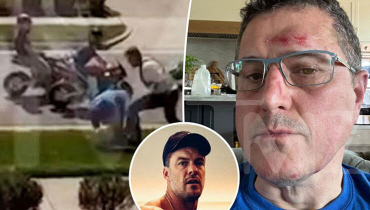 Hengamenin her anı kamerada… Ünlü dizi yıldızı komşusunu dövdü! ‘Onu yerde tekraren yumrukladı’