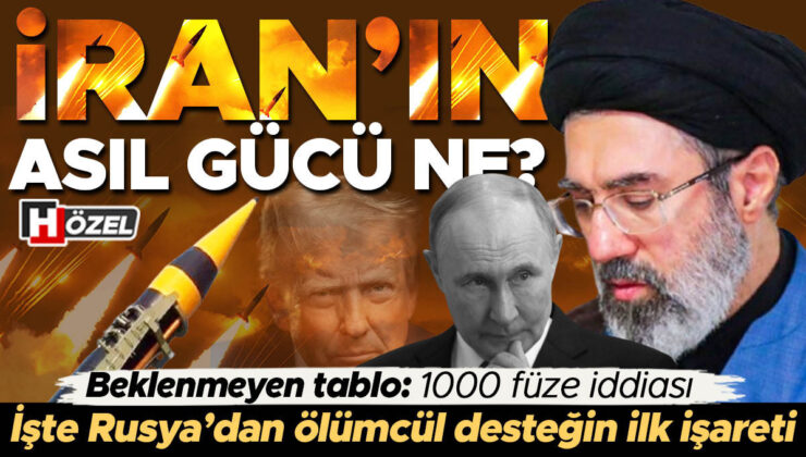 İran’ın asıl gücü ne? Beklenmeyen tablo: 1000 füze iddiası! İşte Rusya’dan ölümcül takviyenin birinci işareti