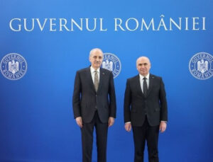 TBMM Başkanı Kurtulmuş, Romanya Başbakanı Bolojan ile görüştü