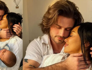 Ünlü çiftin memnun günü: Bizim bebeğimiz oldu!