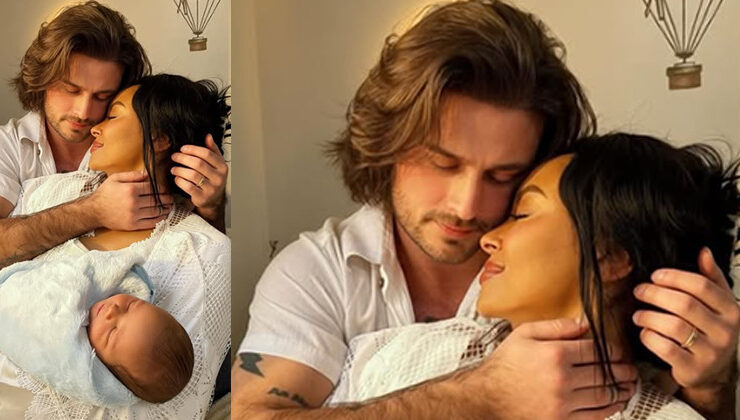 Ünlü çiftin memnun günü: Bizim bebeğimiz oldu!