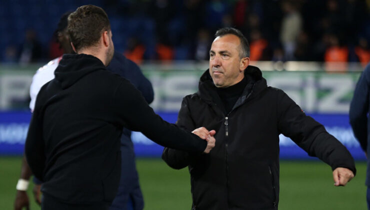 Recep Uçar’dan galibiyet sonrası oyuncularına övgü!