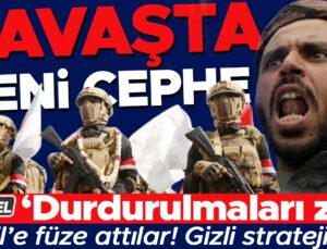 Savaşta yeni cephe: İsrail’e füze attılar, hücumun gerisindeki saklı strateji ne? ‘Durdurulmaları zor!’