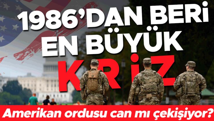 ABD Ordusu can mı çekişiyor? 1986’dan sonra en büyük kriz