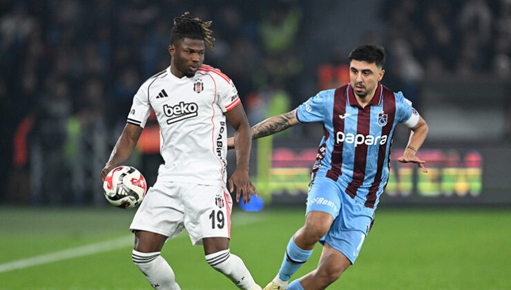 Beşiktaş ile Trabzonspor, dönemin son büyük maçında!