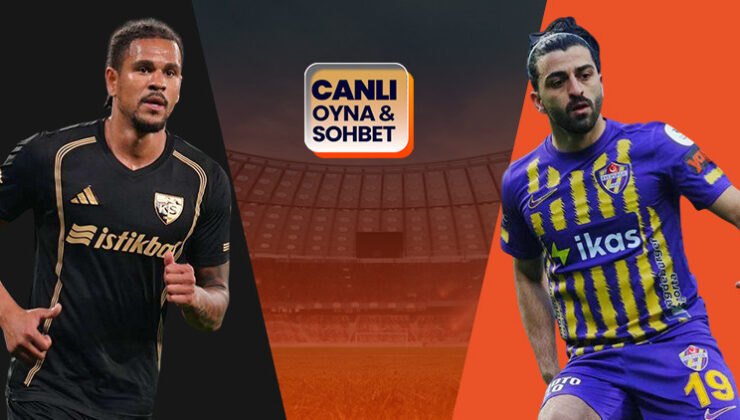 Kayserispor, Eyüpspor ile karşı karşıya geliyor! Maçın heyecanı canlı sohbet ile Misli’de