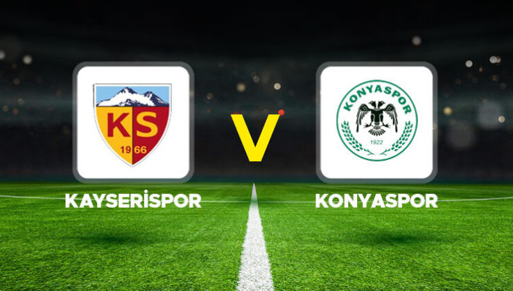 Kayserispor – Konyaspor maçı ne vakit, saat kaçta, hangi kanalda?