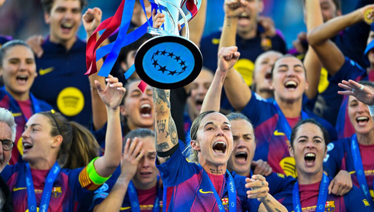 UEFA Kadınlar Şampiyonlar Ligi Barcelona’nın! Son 5 yılda 4. kere…