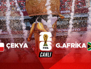 Canlı Anlatım: Çekya Güney Afrika (Dünya Kupası maçı)