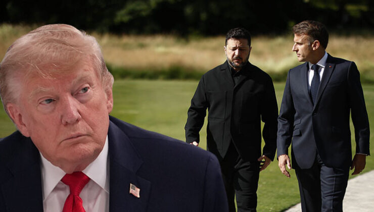 Macron ve Zelenski yakalandı: G7 Tepesi’nde Trump’ın gerisinden konuştular