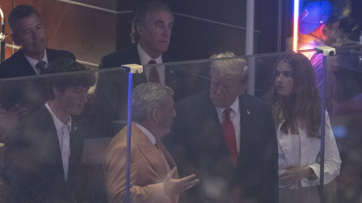 New York’taki NBA final maçında Trump’a şok! Seyirciler tarafından uzun müddet yuhalandı