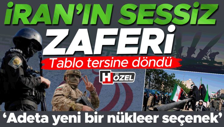 Tablo bilakis döndü: İran’ın sessiz zaferi! ‘Yeni bir nükleer seçenek’