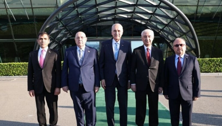 TBMM Başkanı Kurtulmuş ve beraberindeki heyet Azerbaycan’da