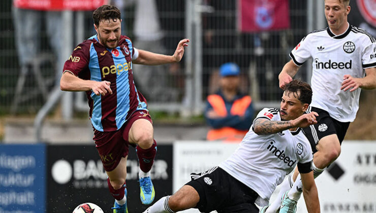 Eintracht Frankfurt 3-0 Trabzonspor (Hazırlık maçı)