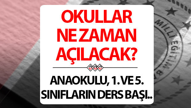 OKULLAR NE VAKİT AÇILACAK (2026-2027) | Okulların açılmasına kaç gün kaldı, yaz tatili ne vakit bitecek? Ara tatil ne vakit?